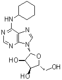N6-Cyclohexyladenosine molecular structure (CAS 36396-99-3)