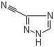 结构式 CAS# 3641-10-9, 3-氰基-1,2,4-三氮唑