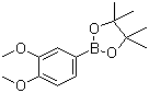 结构式 CAS# 365564-10-9, 3,4-二甲氧基苯硼酸频哪醇酯