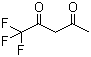 structure of CAS# 367-57-7, 1,1,1-Trifluoro-2,4-pentanedione;1,1,1-Trifluoropentane-2,4-dione; 1,1,1-Trifluoroacetylacetone