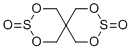 2,4,8,10-Tetraoxa-3,9-dithiaspiro[5.5]undecane 3,9-dioxide molecular structure (CAS 3670-93-7)