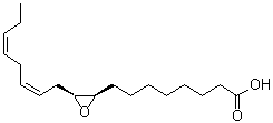 (2R,3S)-rel-3-(2Z,5Z)-2,5-Octadien-1-yl-2-oxiraneoctanoic acid molecular structure (CAS 36747-82-7)