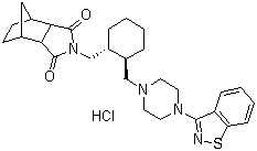 Lurasidone hydrochloride molecular structure (CAS 367514-88-3)
