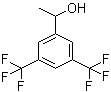 alpha-甲基-3,5-二(三氟甲基)苄醇分子结构 (CAS 368-63-8)