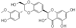 (±)-Silybin molecular structure (CAS 36804-17-8)