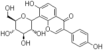 Puerarin molecular structure (CAS 3681-99-0)