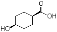 cis-4-Hydroxycyclohexanecarboxylic acid molecular structure (CAS 3685-22-1)