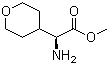 结构式 CAS# 368866-32-4, (S)-氨基(四氢吡喃-4-基)乙酸甲酯