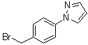 structure of CAS# 368869-85-6, 1-[4-(Bromomethyl)phenyl]-1H-pyrazole