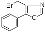 结构式 CAS# 368869-94-7, 4-(溴甲基)-5-苯基-1,3-恶唑