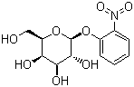 structure of CAS# 369-07-3, 2-Nitrophenyl-beta-D-galactopyranoside;ONPG