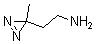 structure of CAS# 36902-22-4, 3-Methyl-3H-diazirine-3-ethanamine