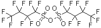 全氟丁烷磺酸酐分子结构 (CAS 36913-91-4)