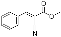 2-Cyano-3-phenyl-2-propenoic acid methyl ester molecular structure (CAS 3695-84-9)