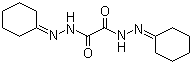 structure of CAS# 370-81-0, Bis(cyclohexanone)oxaldihydrazone;Cuprizone; Oxalic acid bis(cyclohexylidenehydrazide)