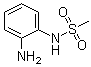 structure of CAS# 37073-18-0, N-(2-Aminophenyl)methanesulfonamide;2-(Methanesulfonamido)aniline; 2'-Aminomethanesulfonanilide
