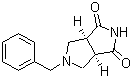 structure of CAS# 370879-53-1, cis-5-Benzyltetrahydropyrrolo[3,4-c]pyrrole-1,3(2H,3aH)-dione