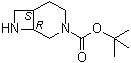 tert-Butyl (1R,6S)-3,8-diazabicyclo[4.2.0]octane-3-carboxylate molecular structure (CAS 370882-99-8)