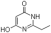 structure of CAS# 3709-98-6, 2-Ethyl-6-hydroxy-4(3H)-pyrimidinone;2-Ethyl-4,6-pyrimidinediol