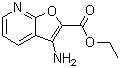 结构式 CAS# 371945-06-1, 3-氨基呋喃并[2,3-b]吡啶-2-羧酸乙酯