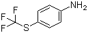 4-(Trifluoromethylthio)aniline molecular structure (CAS 372-16-7)