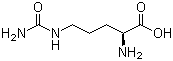 structure of CAS# 372-75-8, L(+)-Citrulline;L(+)-2-Amino-5-ureidovaleric acid; (S)-2-Amino-5-ureidopentanoic acid