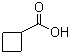 Cyclobutanecarboxylic acid molecular structure (CAS 3721-95-7)
