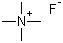 Tetramethylammonium fluoride molecular structure (CAS 373-68-2)