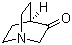 structure of CAS# 3731-38-2, Quinuclidin-3-one;1-Azabicyclo[2.2.2]octan-3-one