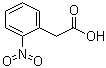2-Nitrophenylacetic acid molecular structure (CAS 3740-52-1)