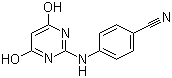 4-[(4,6-Dihydroxy-2-pyrimidinyl)amino]benzonitrile molecular structure (CAS 374067-80-8)