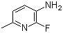 3-Amino-2-fluoro-6-methylpyridine molecular structure (CAS 374633-34-8)