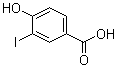 structure of CAS# 37470-46-5, 3-Iodo-4-hydroxybenzoic acid;4-Hydroxy-3-iodobenzoic acid