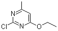 structure of CAS# 37482-64-7, 2-Chloro-4-ethoxy-6-methylpyrimidine