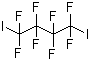 1,4-二碘八氟丁烷分子结构 (CAS 375-50-8)
