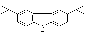 structure of CAS# 37500-95-1, 3,6-Di-tert-butylcarbazole;3,6-Bis(tert-butyl)carbazole