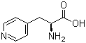 L-3-(4-吡啶基)-丙氨酸分子结构 (CAS 37535-49-2)