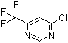 structure of CAS# 37552-81-1, 4-Chloro-6-trifluoromethylpyrimidine;4-Chloro-6-(trifluoromethyl)pyrimidine
