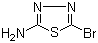 structure of CAS# 37566-39-5, 2-Amino-5-bromo-1,3,4-thiadiazole;5-Bromo-1,3,4-thiadiazol-2-amine