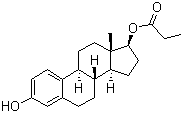 beta-Estradiol 17-propionate molecular structure (CAS 3758-34-7)
