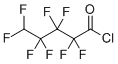 5H-Octafluoropentanoyl chloride molecular structure (CAS 376-71-6)