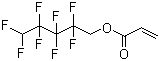 2,2,3,3,4,4,5,5-Octafluoropentyl acrylate molecular structure (CAS 376-84-1)