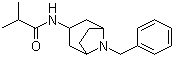 N-(8-苄基-8-氮杂双环[3.2.1]辛-3-基-外向)-2-甲基丙酰胺分子结构 (CAS 376348-67-3)