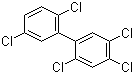 2,2',4,5,5'-五氯-1,1'-联苯分子结构 (CAS 37680-73-2)