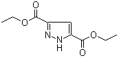 结构式 CAS# 37687-24-4, 3,5-吡唑二羧酸二乙酯