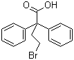 结构式 CAS# 37742-98-6, 双苯溴丁酸; 4-溴-2,2-双苯丁酸