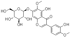 Iristectorin A molecular structure (CAS 37744-61-9)