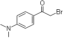 结构式 CAS# 37904-72-6, 2-溴-4'-(二甲基氨基)苯乙酮
