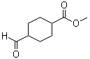 结构式 CAS# 37942-76-0, 4-甲酰基环己烷羧酸甲酯