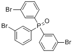 Tris(3-bromophenyl)phosphine oxide molecular structure (CAS 38019-09-9)